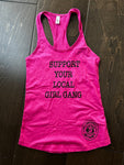 Support Your Local Girl Gang racerback tanks